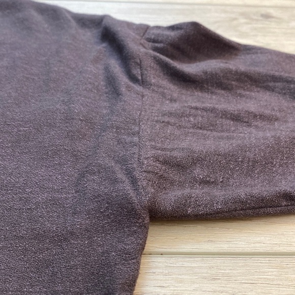 Anthro‎ Wooden Ships Knit Linen Button Front Tunic Lagenlook Forest Minimalist - Picture 7 of 13